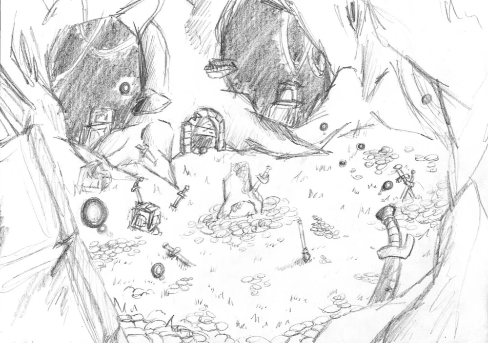 Concept Art Corpse Forest 1